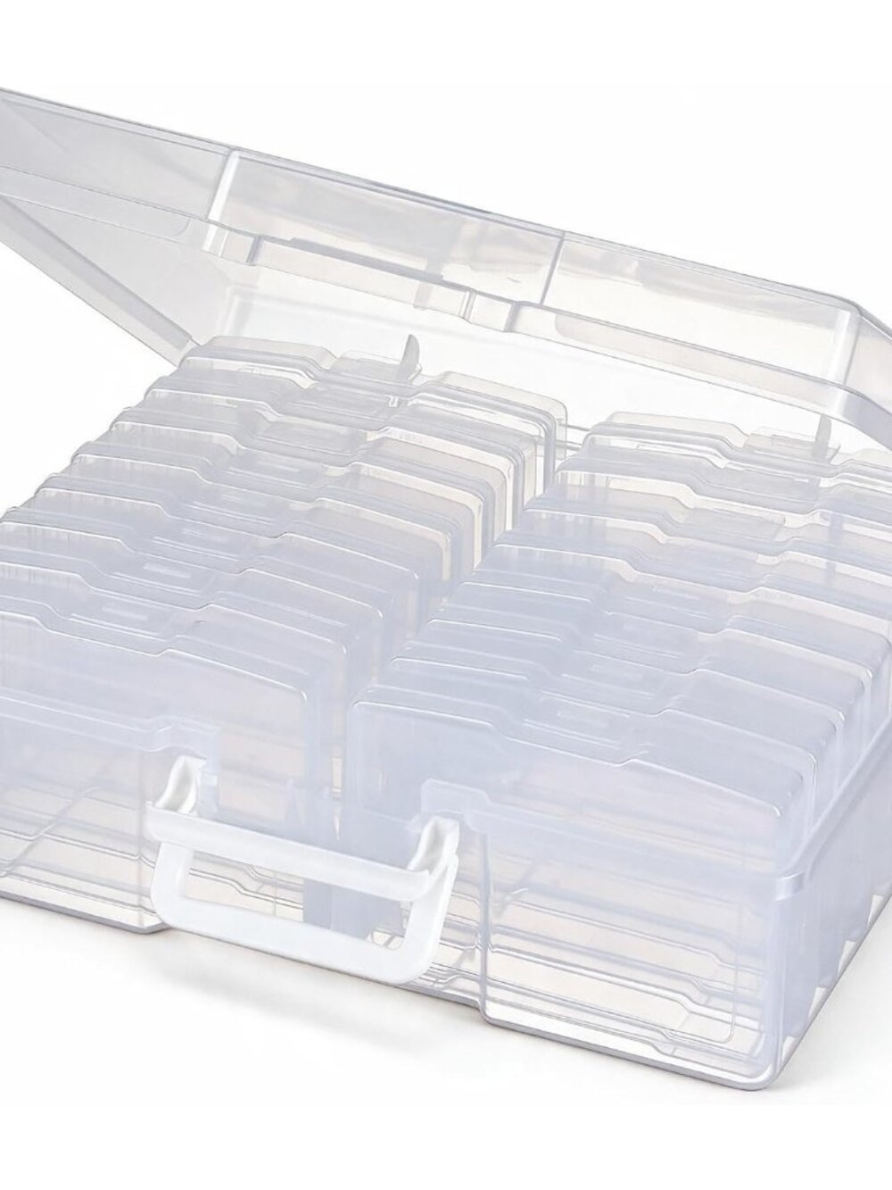 Photo Storage Box and 16 Inner 4" x 6" Photo Storage Containers